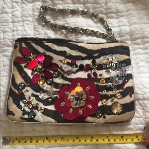 Express floral wristlet